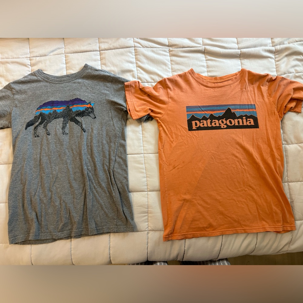 Patagonia boys shirt size m (10, fits like 10-12) T-shirts